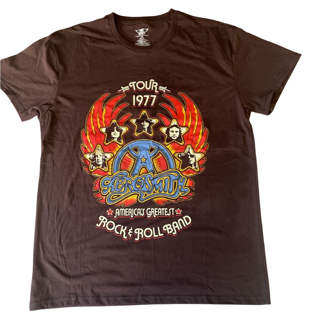 Aerosmith Tour 1977 Graphic T-Shirt